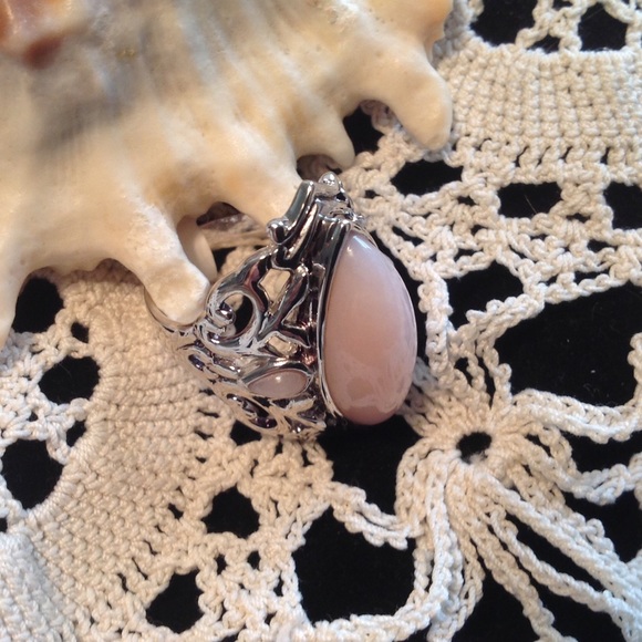 💐NIB MARQUISE PINK PERUVIAN OPAL💐 - Picture 2 of 3